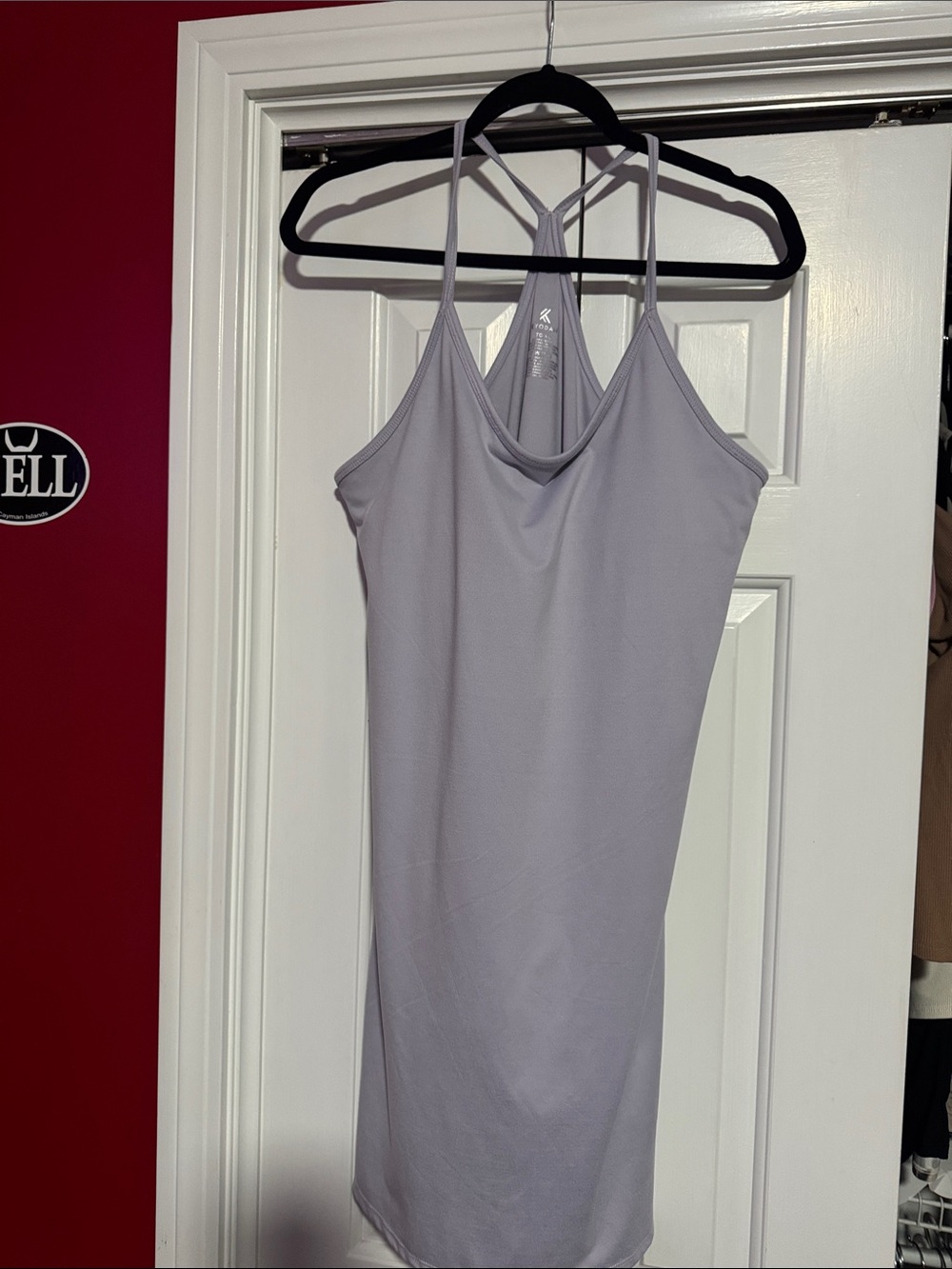 Kyodan Light Lavender Strappy Mini Dress
